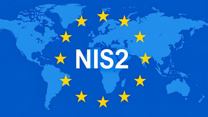 EU flag NIS2 text
