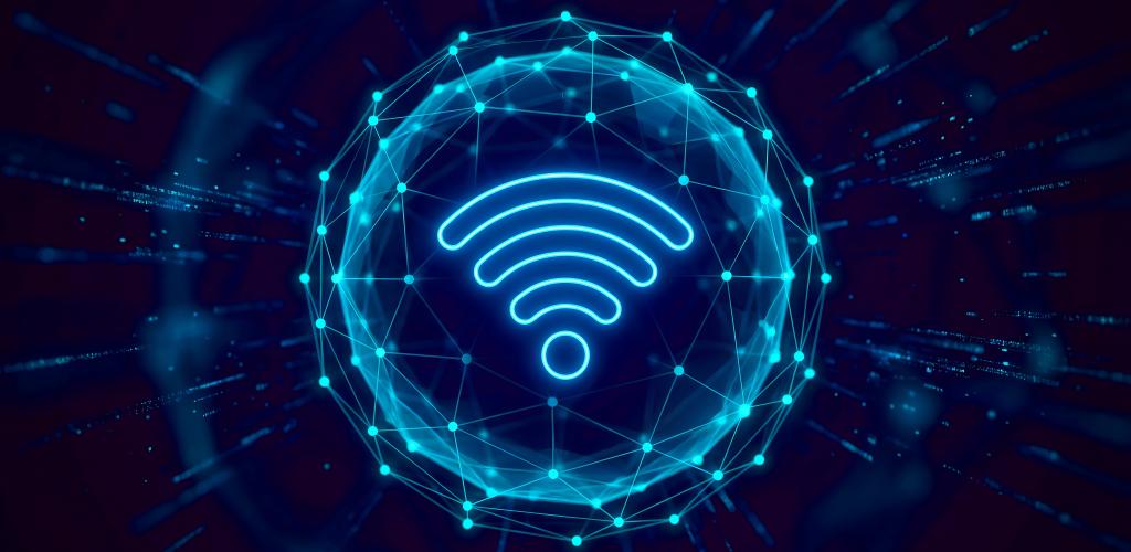 abstract wifi symbol